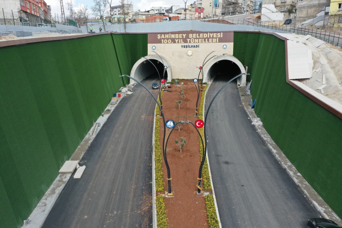 “Şahinbey Belediyesi 100. Yıl Tünelleri 15 Mart'ta açılıyor”
