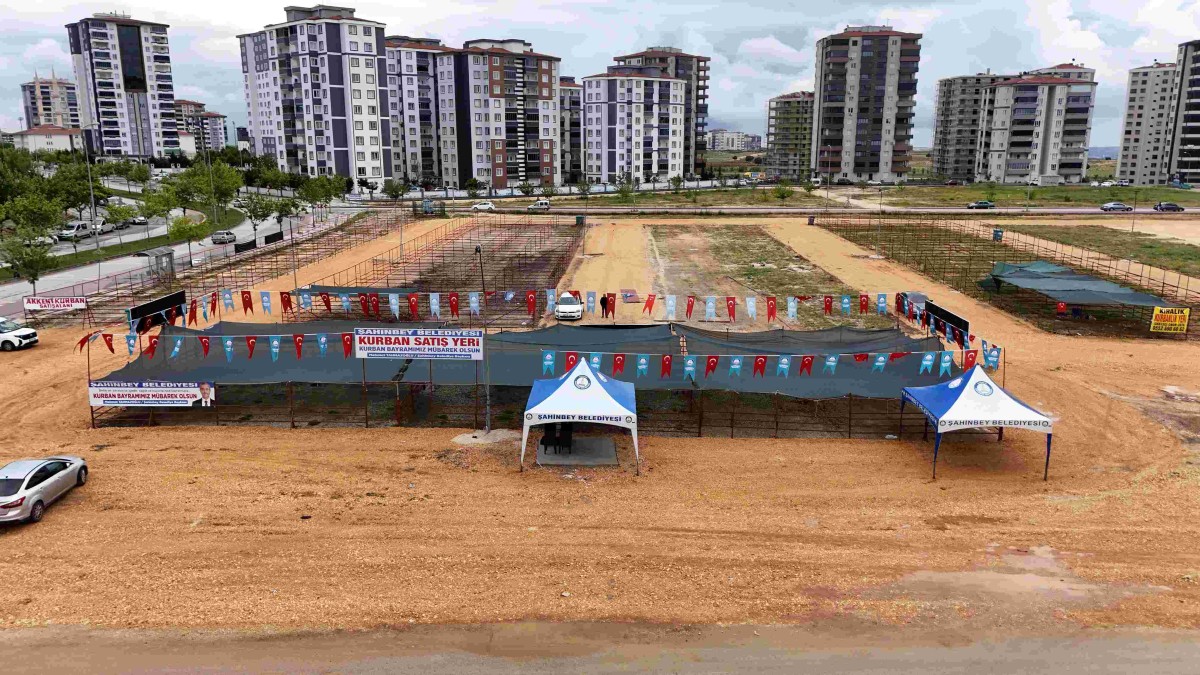 Şahinbey’de kurban satış ve kesim yerleri belirlendi