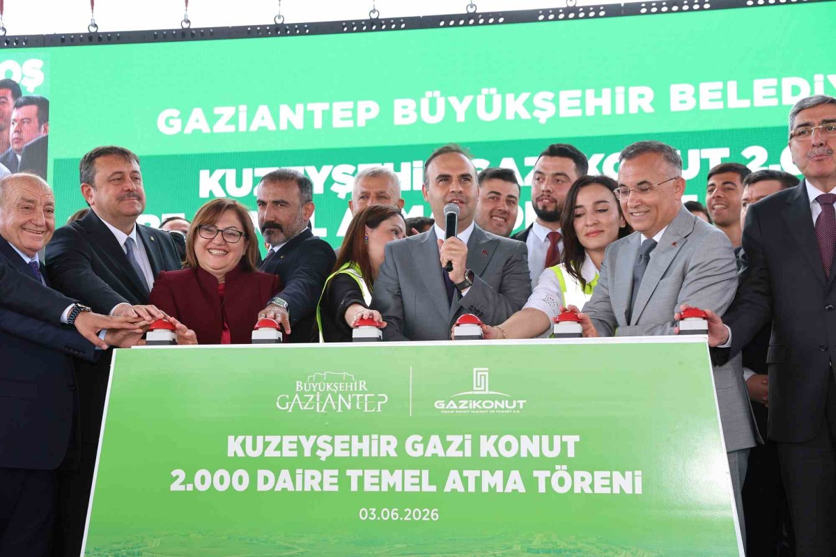 Kacır 2 bin konutun temelini attı